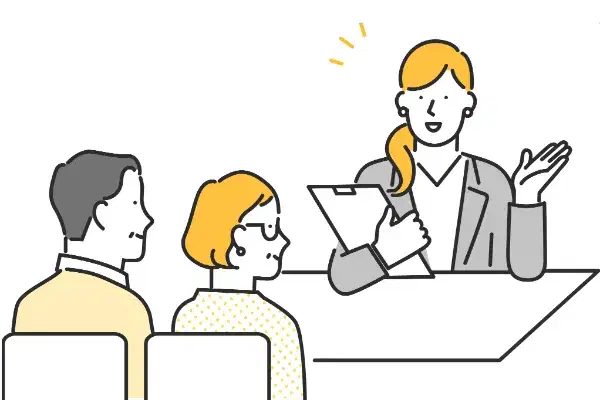 利用者さまへのご案内イメージ