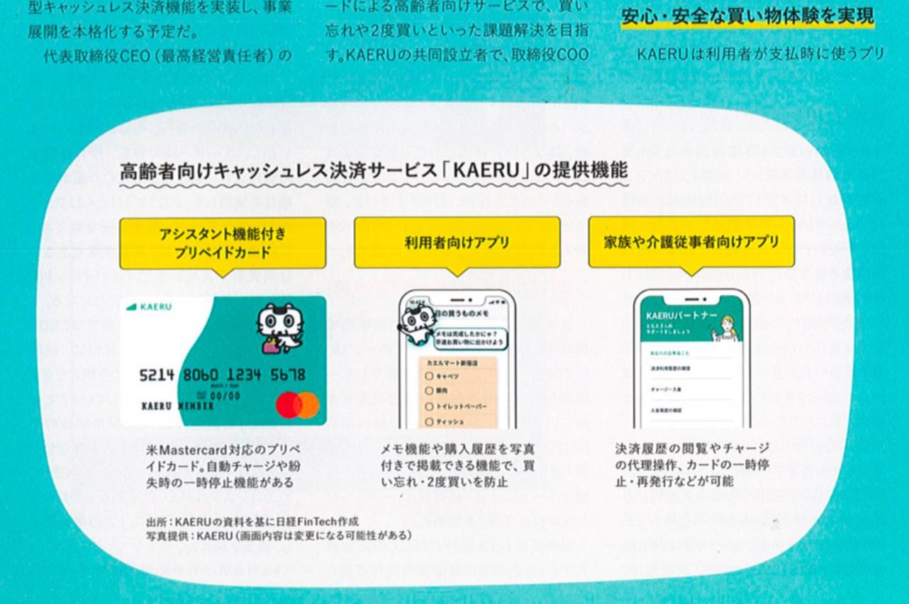 日経Fintech 4月号に掲載いただきました